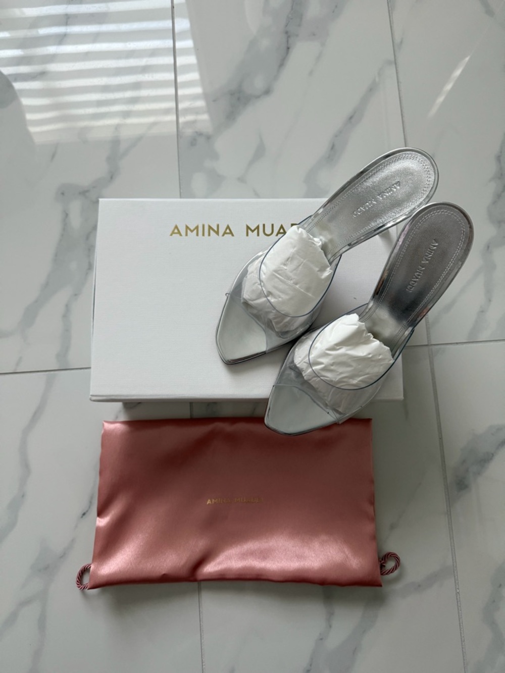 Alexa Glass Slipper 95 Transparent PVC